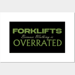 Forklift Certified Meme Posters and Art